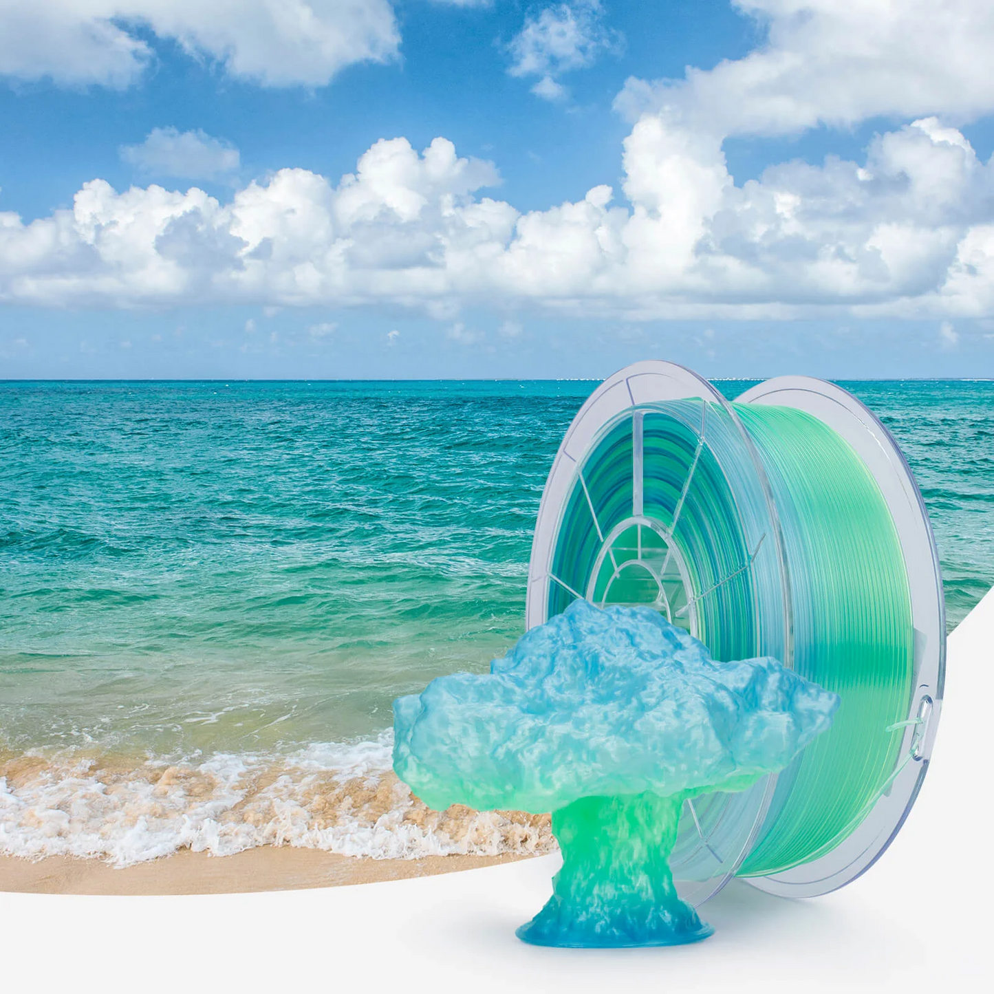 Ziro3D Gradient Translucent PLA Filament