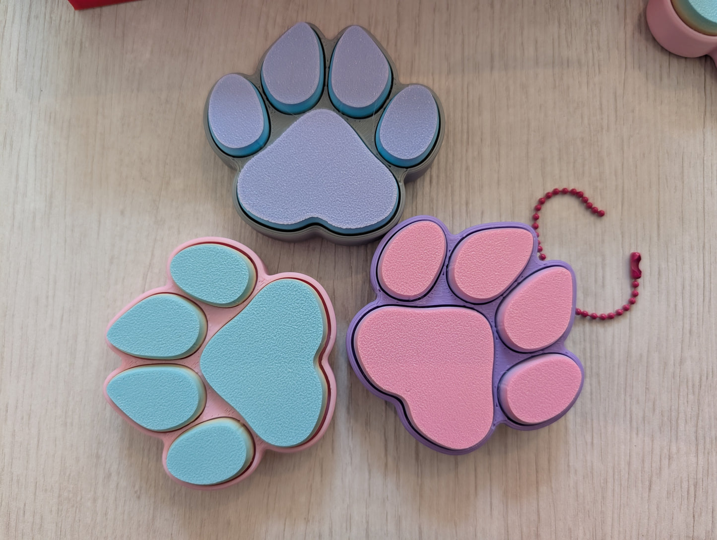 Dog Pawprint Keyboard Clickers (Multi Clicker)