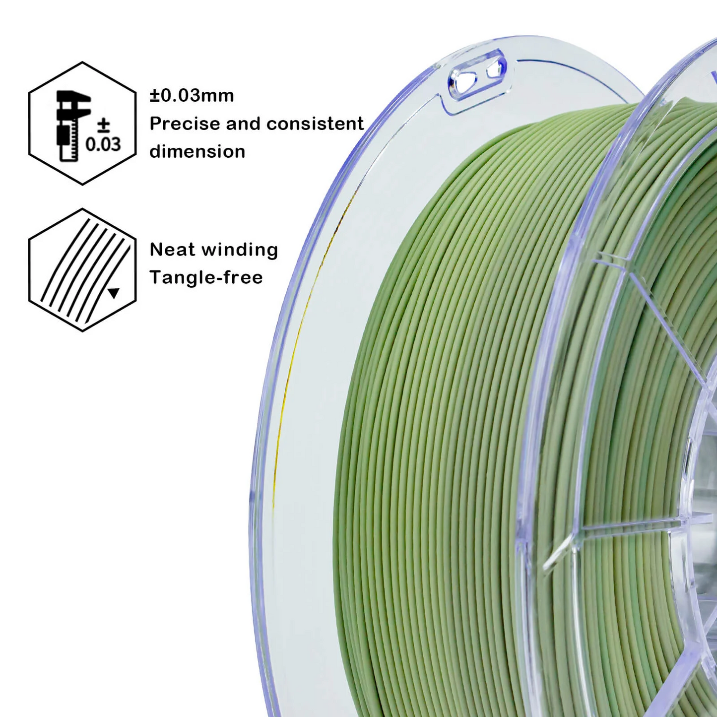 Ziro3D Gradient Matte PLA Filament