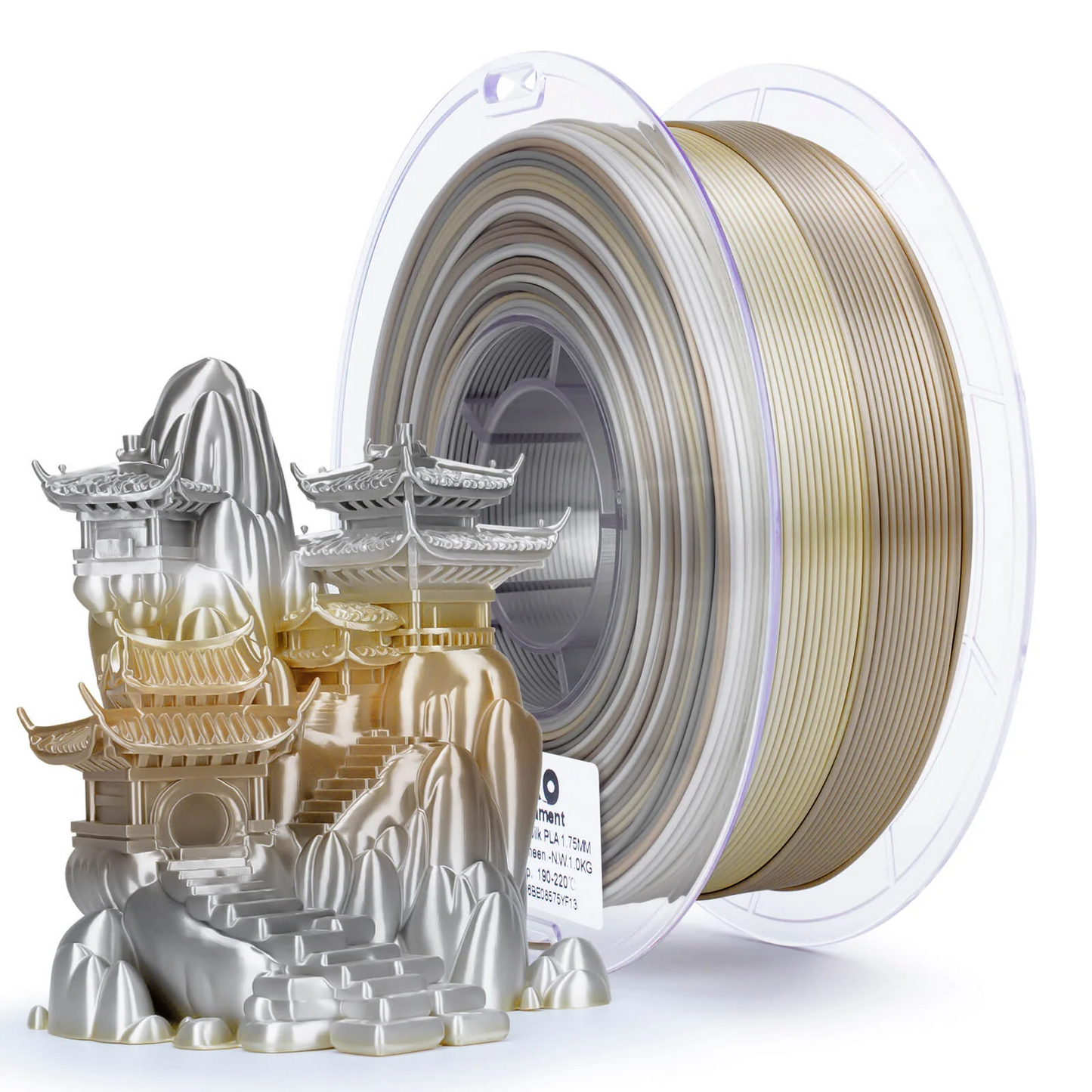 Ziro3D Fast Gradient Silk PLA Filament