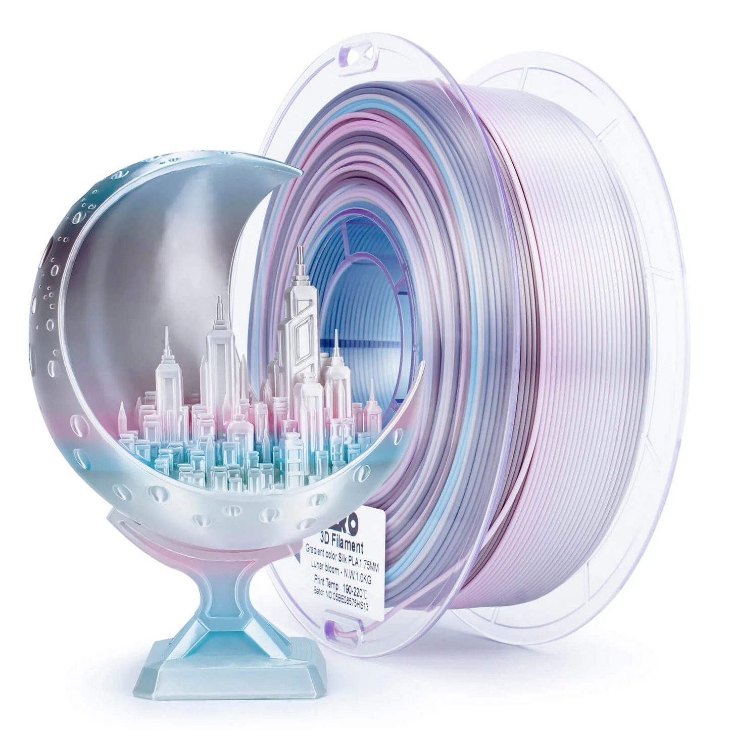 Ziro3D Fast Gradient Silk PLA Filament
