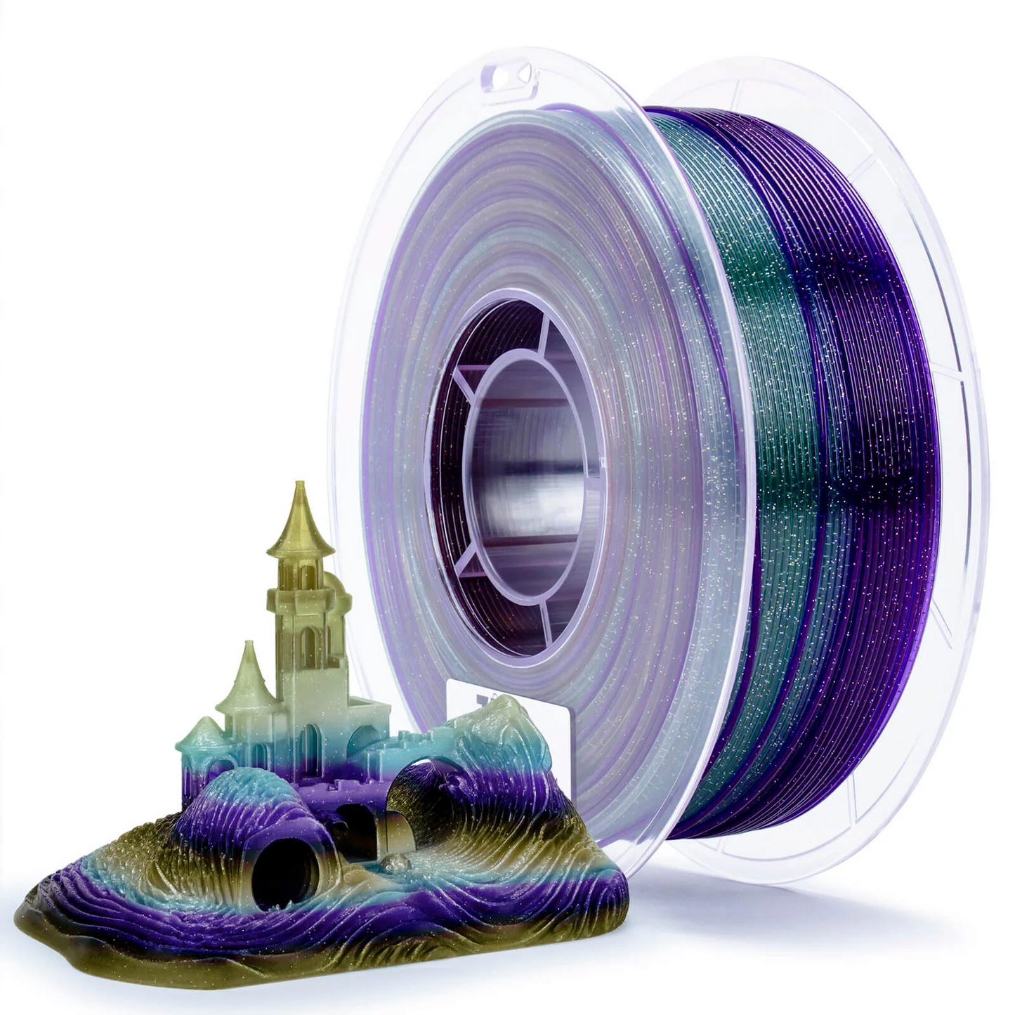 Ziro3D Gradient Twinkling Translucent PLA Filament