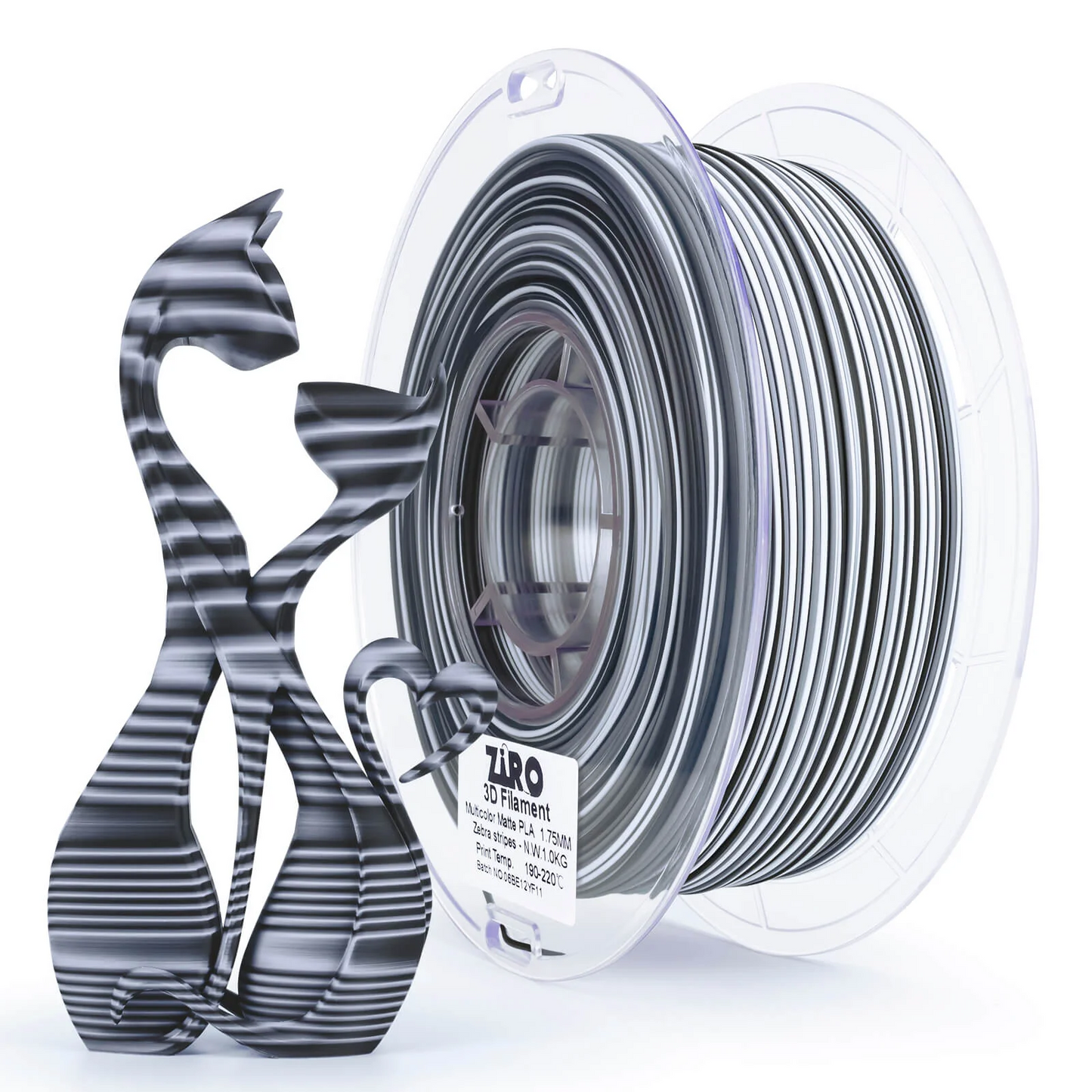 Ziro3D Stripes Matte PLA Filament