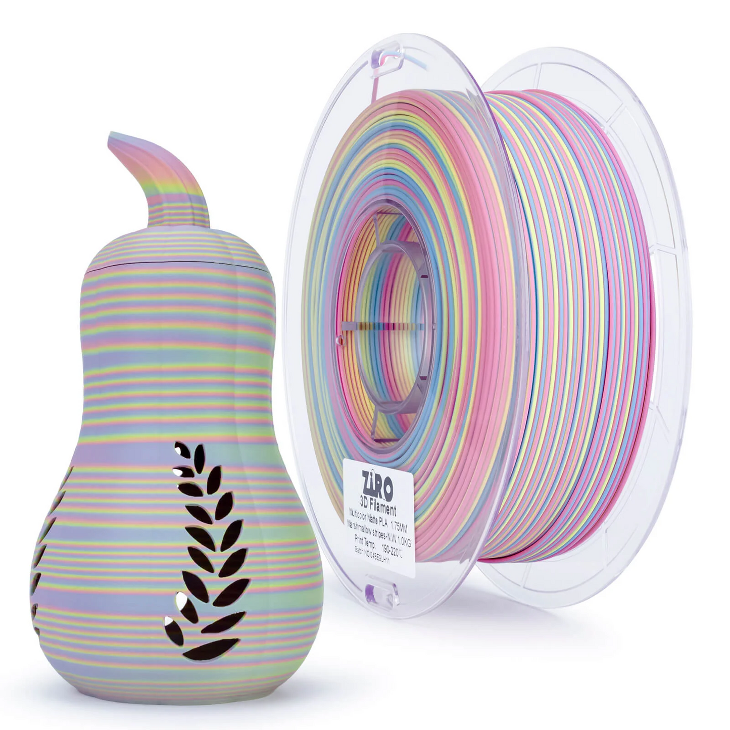 Ziro3D Stripes Matte PLA Filament