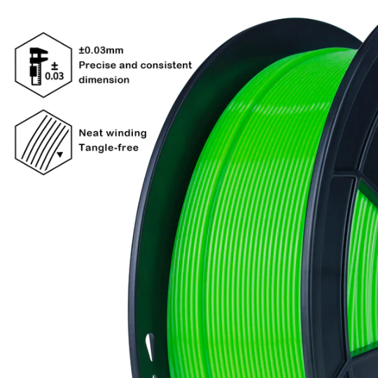 Ziro3D Fluorescent PLA Pro Filament