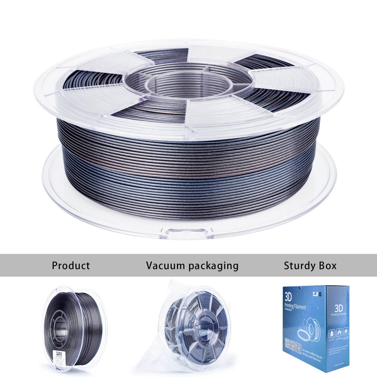 Ziro3D Gradient Diamond PLA Filament