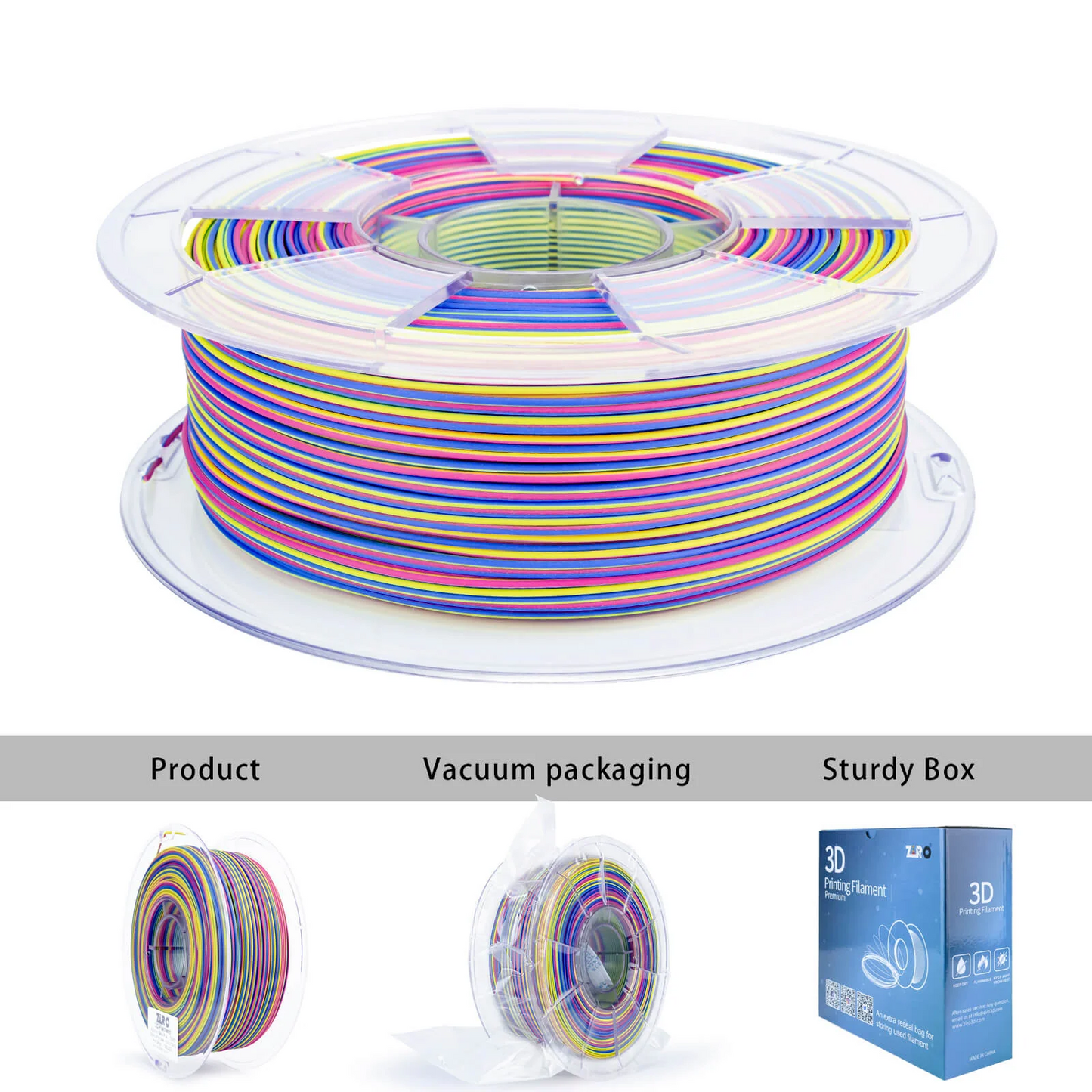Ziro3D Stripes Matte PLA Filament