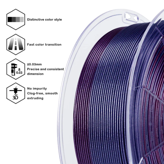 Ziro3D Glitter Diamond PLA Filament