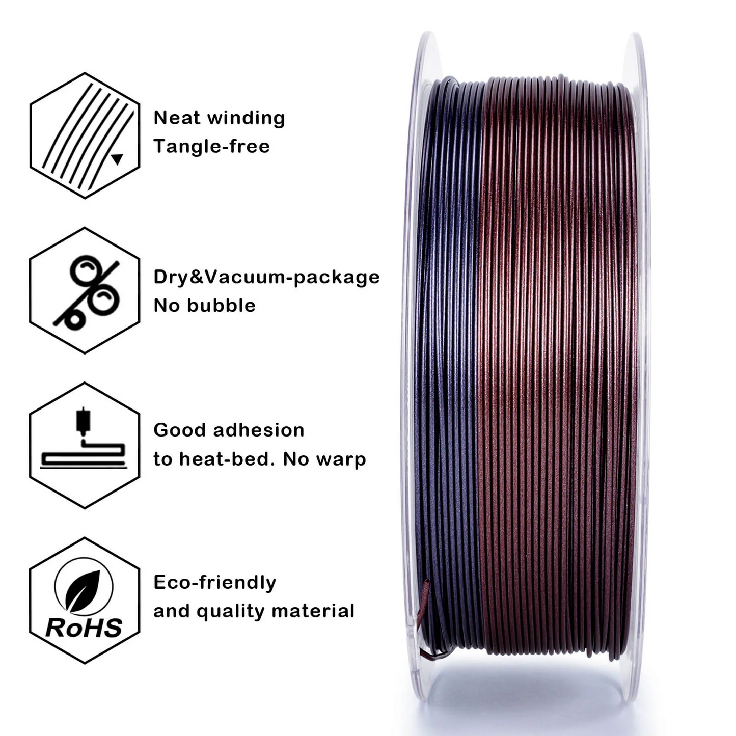 Ziro3D Gradient Diamond PLA Filament
