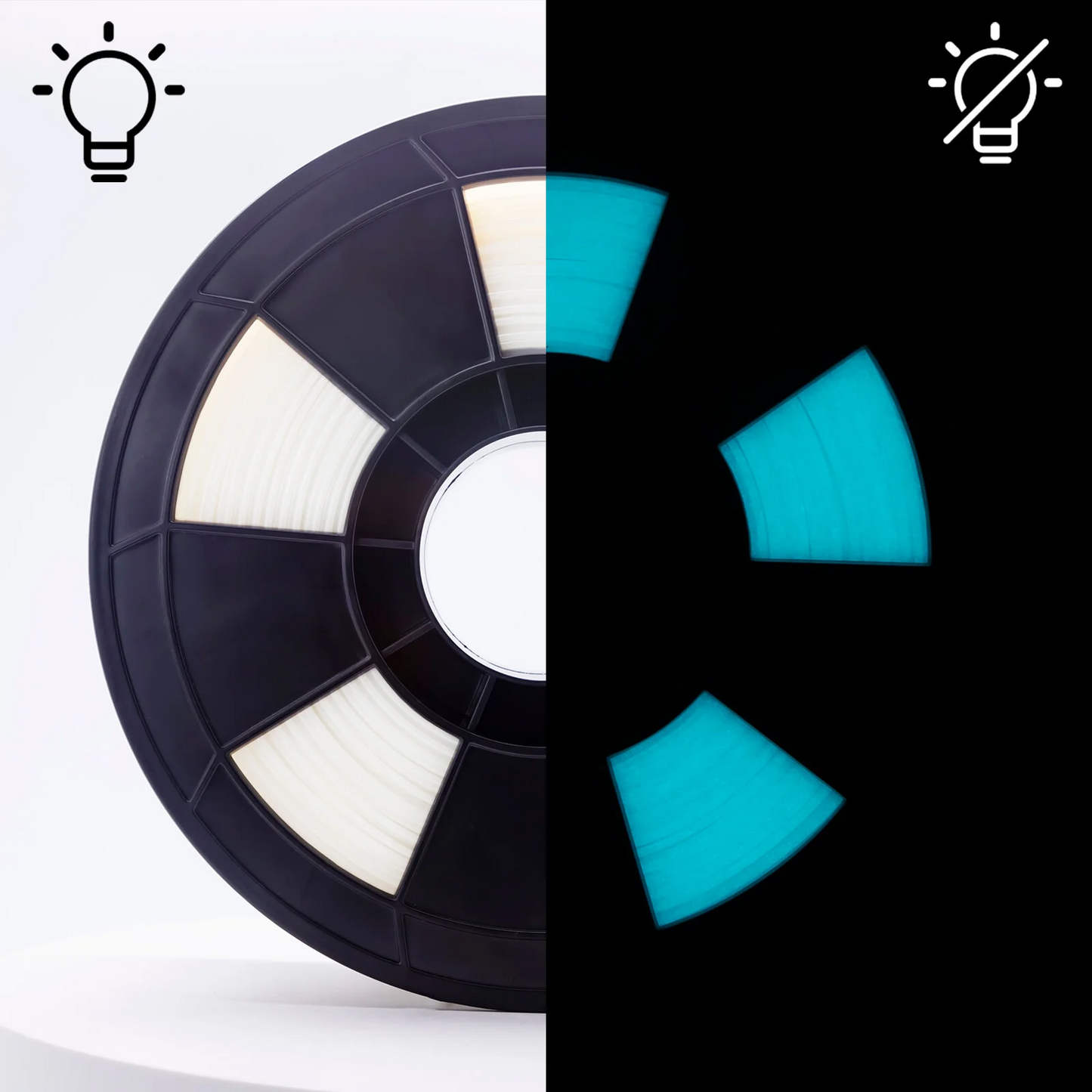 Ziro3D Glow in the Dark PLA Pro Filament