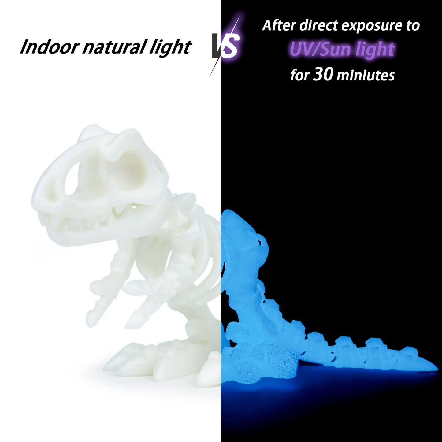Ziro3D Glow in the Dark PLA Pro Filament