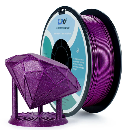 Ziro3D Glitter Diamond PLA Filament
