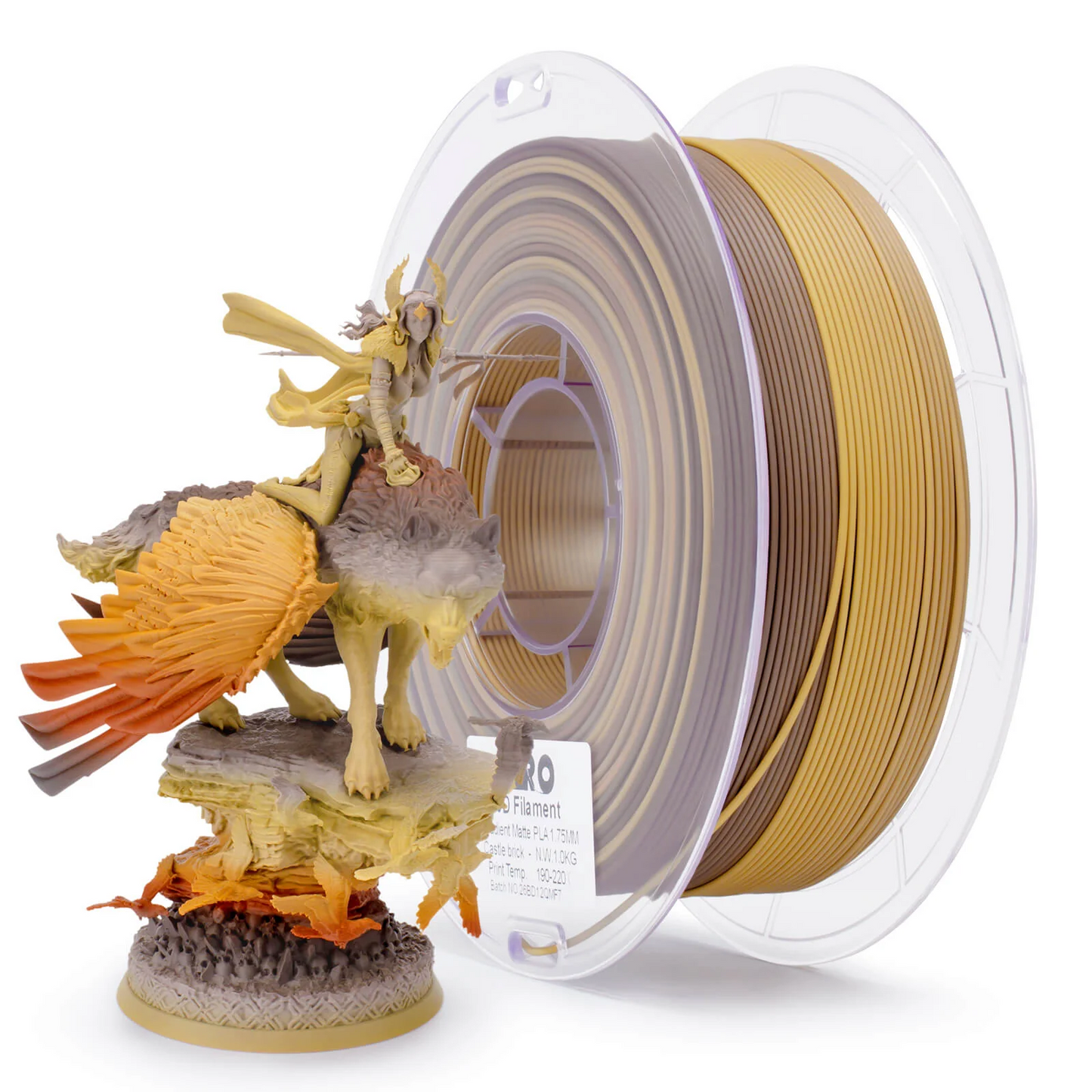 Ziro3D Fast Gradient Matte PLA Filament