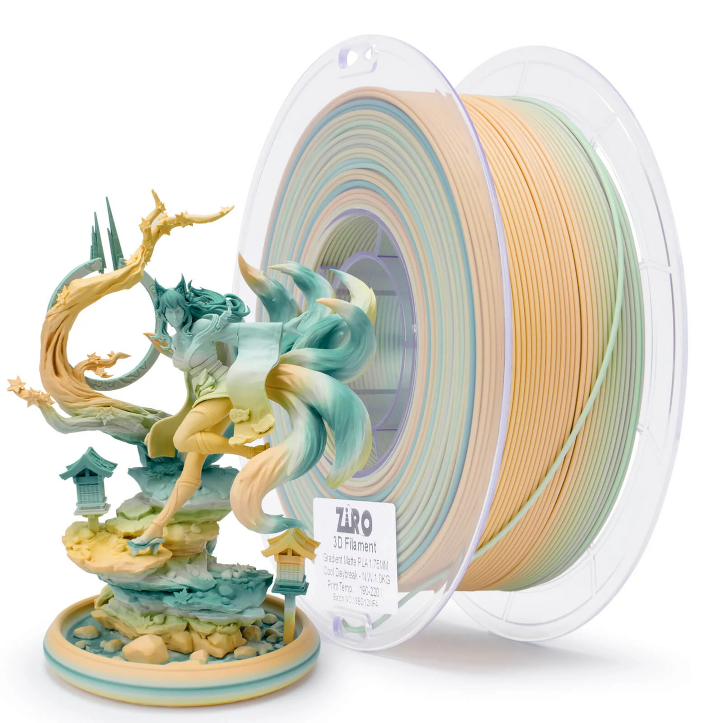 Ziro3D Fast Gradient Matte PLA Filament