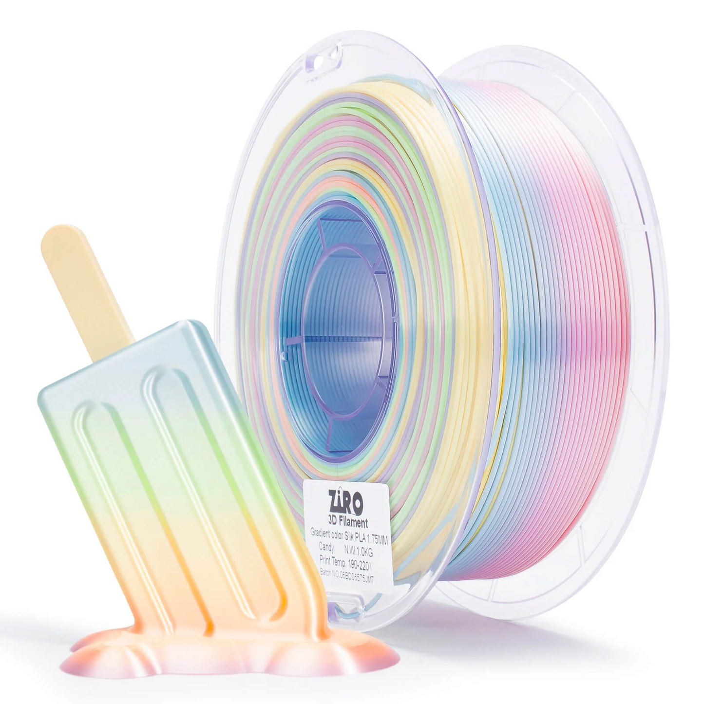 Ziro3D Fast Gradient Silk PLA Filament