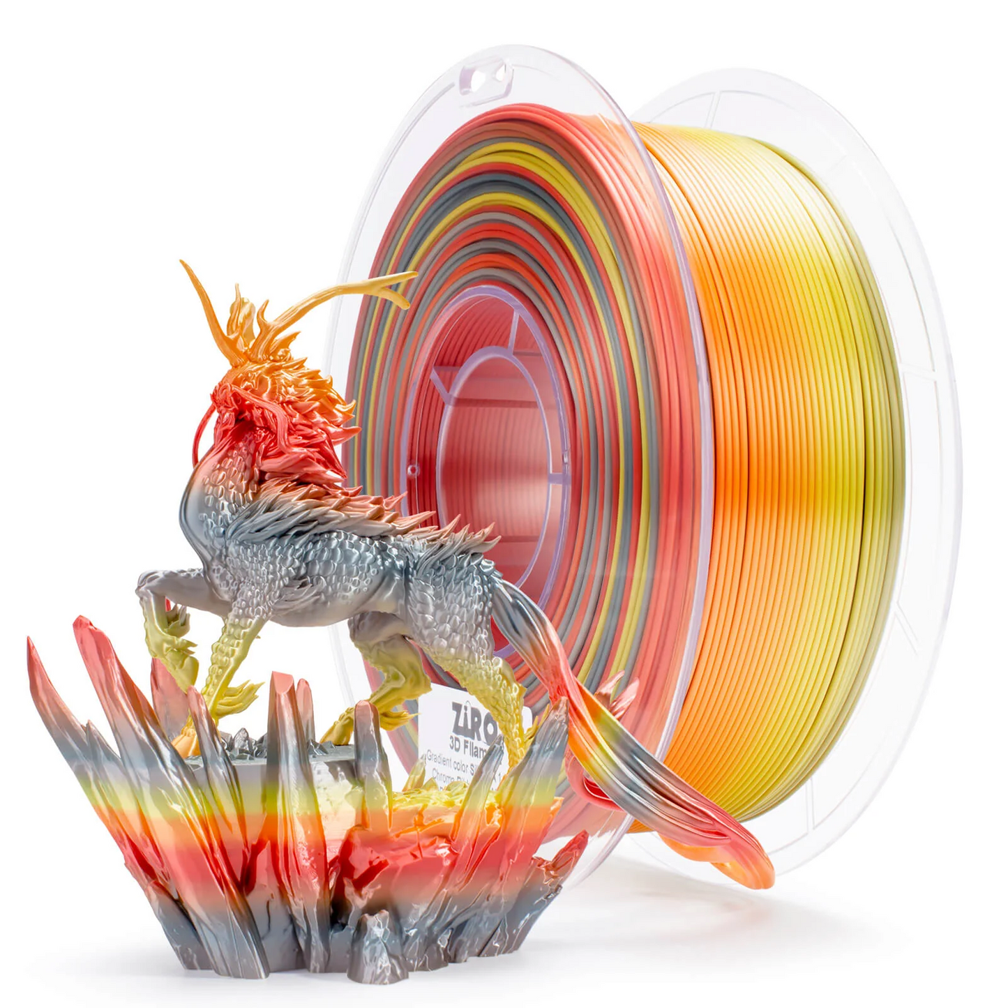 Ziro3D Fast Gradient Silk PLA Filament