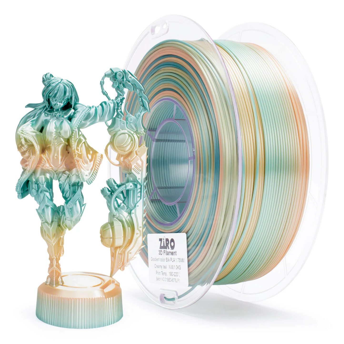 Ziro3D Fast Gradient Silk PLA Filament