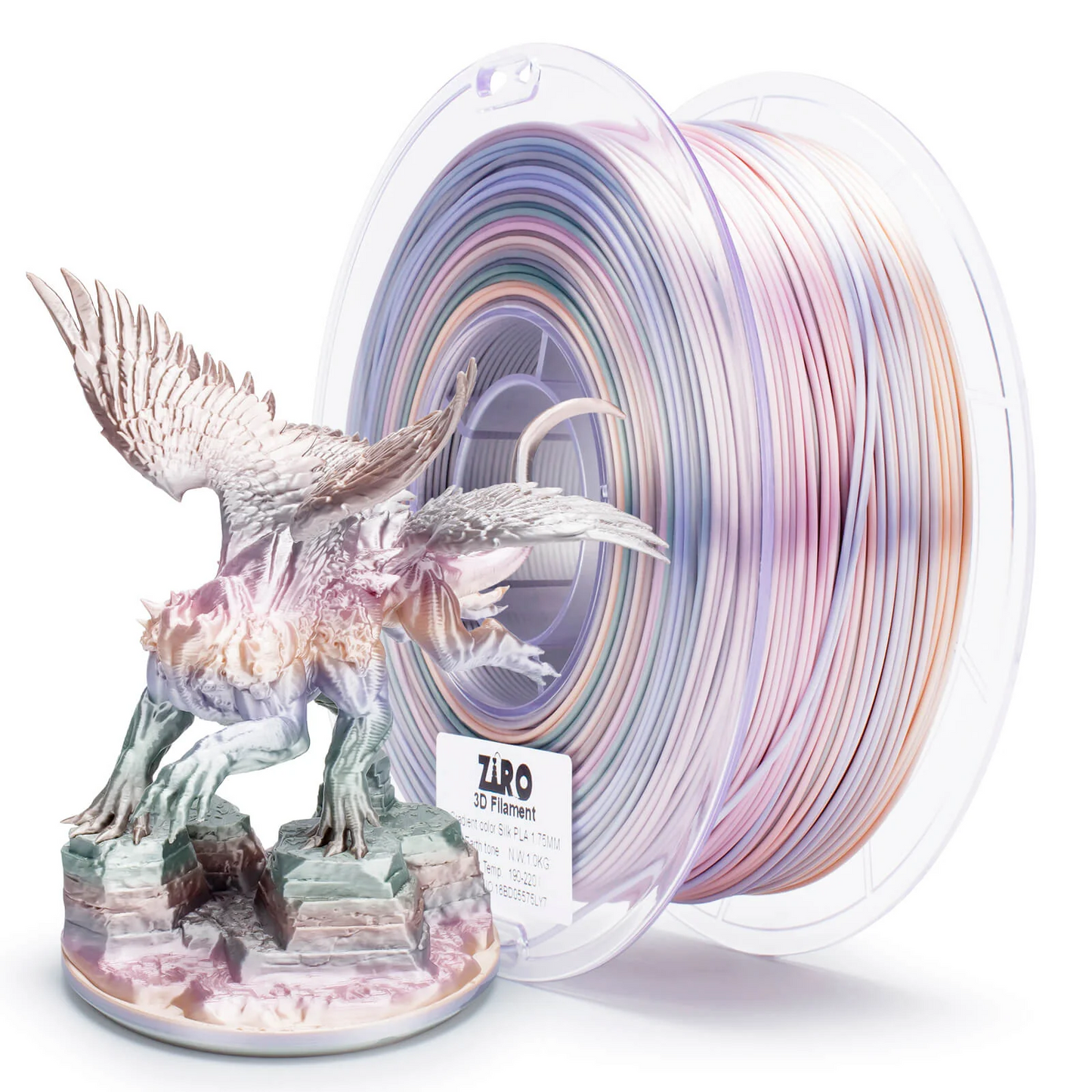 Ziro3D Fast Gradient Silk PLA Filament