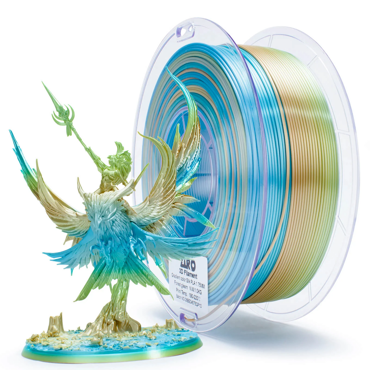 Ziro3D Fast Gradient Silk PLA Filament