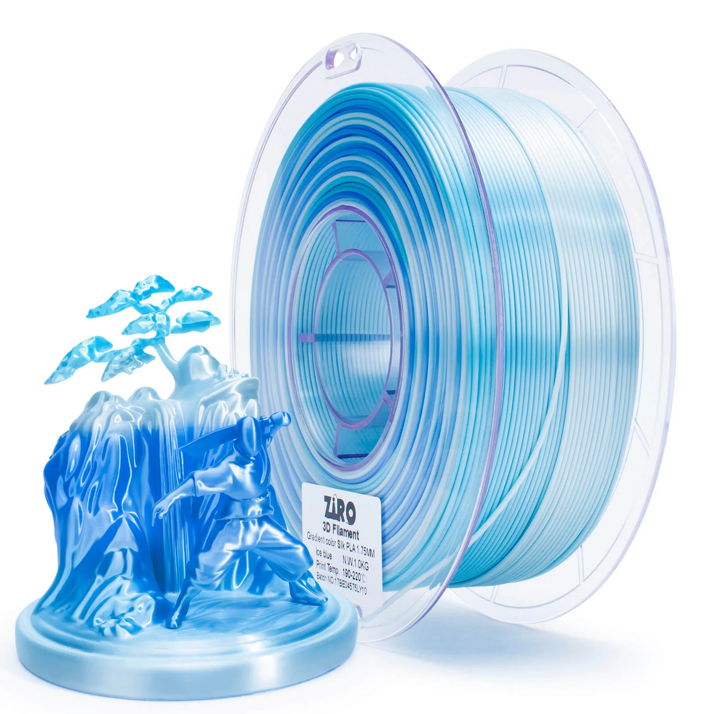 Ziro3D Fast Gradient Silk PLA Filament
