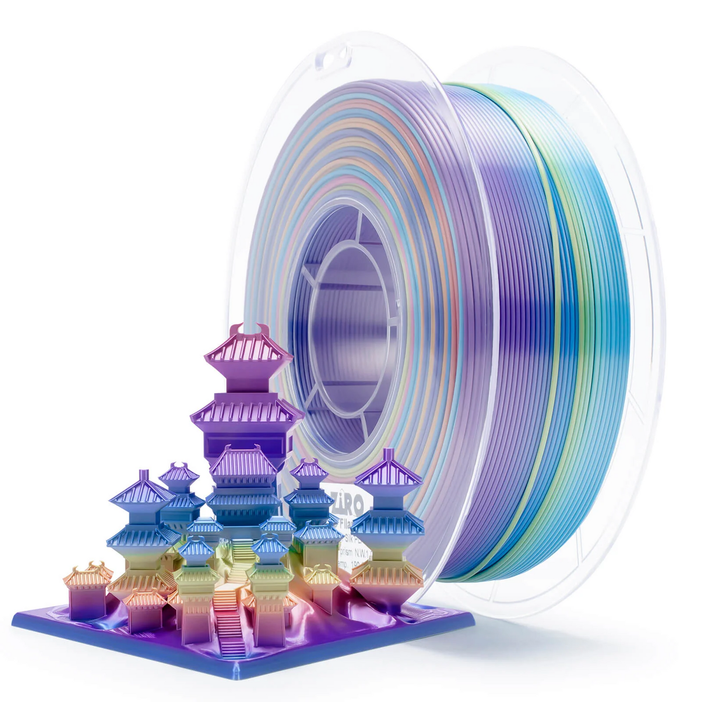 Ziro3D Fast Gradient Silk PLA Filament
