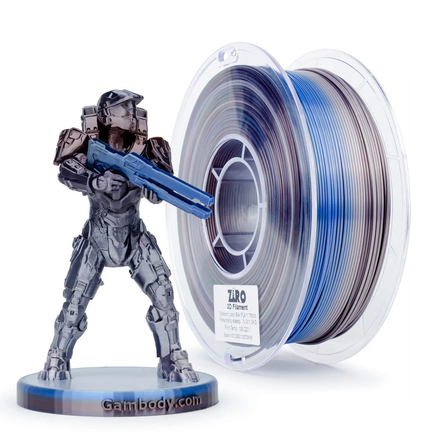 Ziro3D Fast Gradient Silk PLA Filament