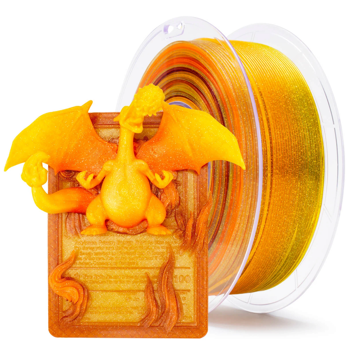 Ziro3D Gradient Twinkling Translucent PLA Filament