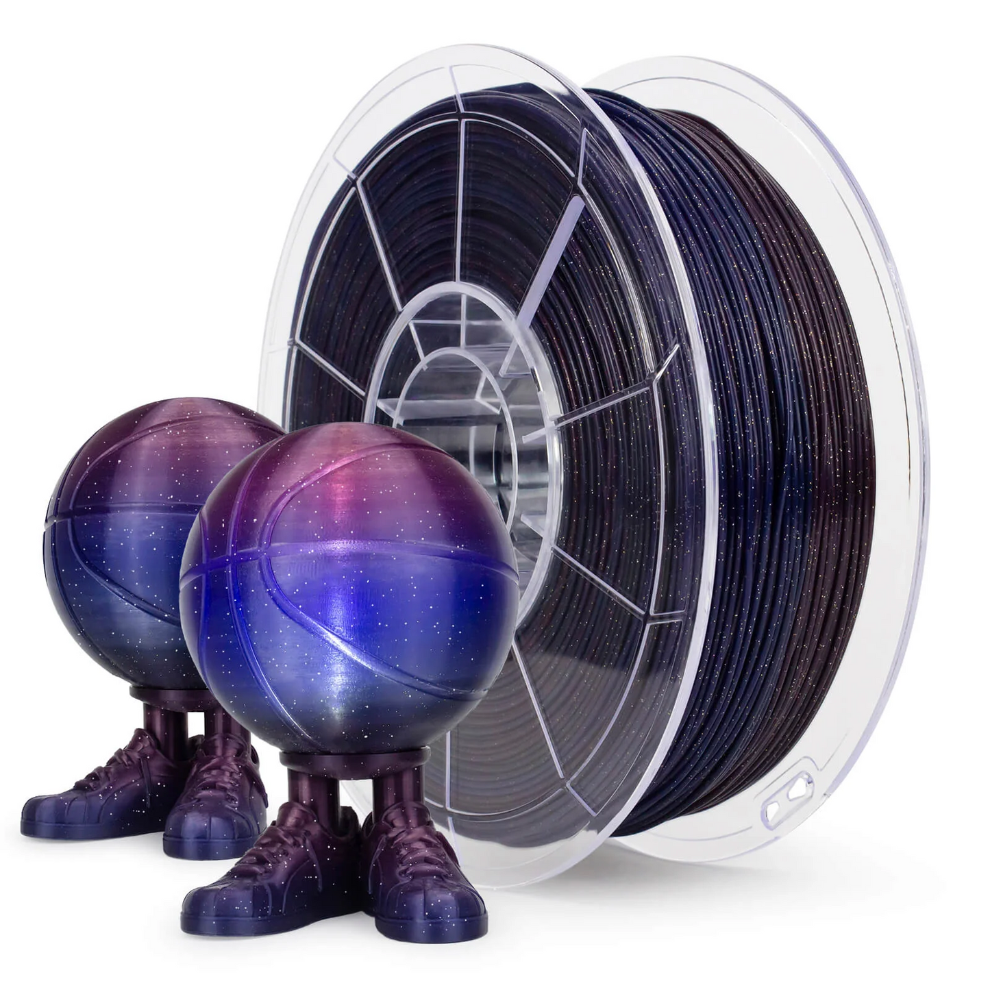 Ziro3D Gradient Twinkling Translucent PLA Filament
