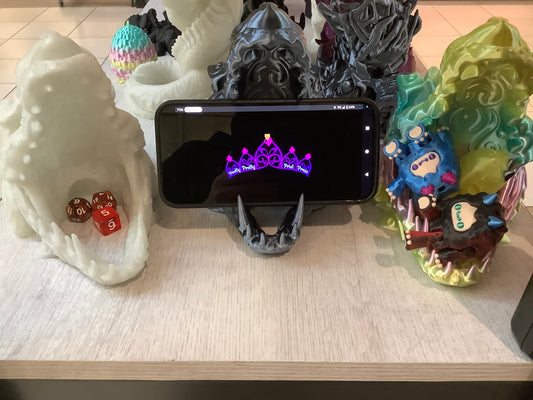 Dragon Skull Dice Tower (Single Color)