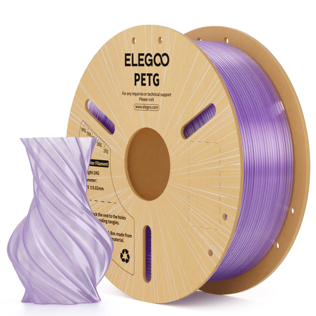 Elegoo Translucent PETG Filament