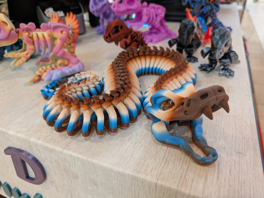 Skeleton Snake (Single Color)