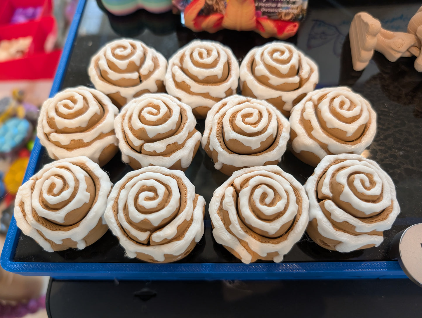 Cinnamon Roll Sensory Clicker