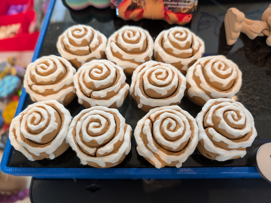 Cinnamon Roll Sensory Clicker