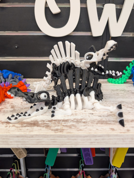 Skeleton Spinosaurus (Multi-Color)